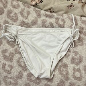 Victoria’s Secret white tie bikini bottom